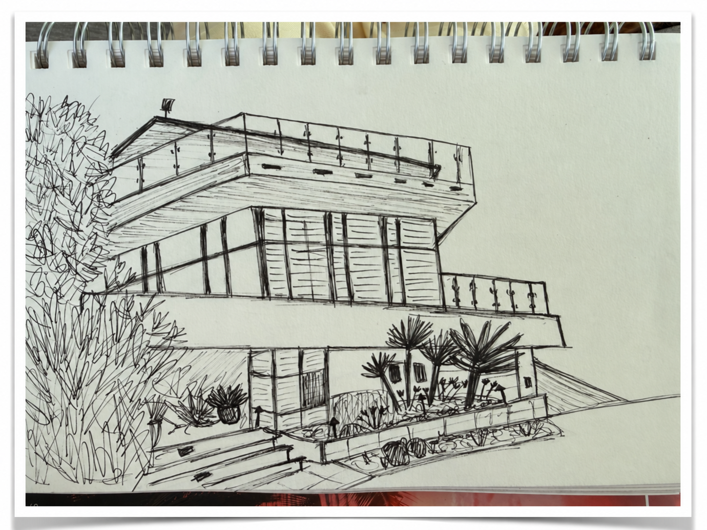 Architectural sketch shown in full